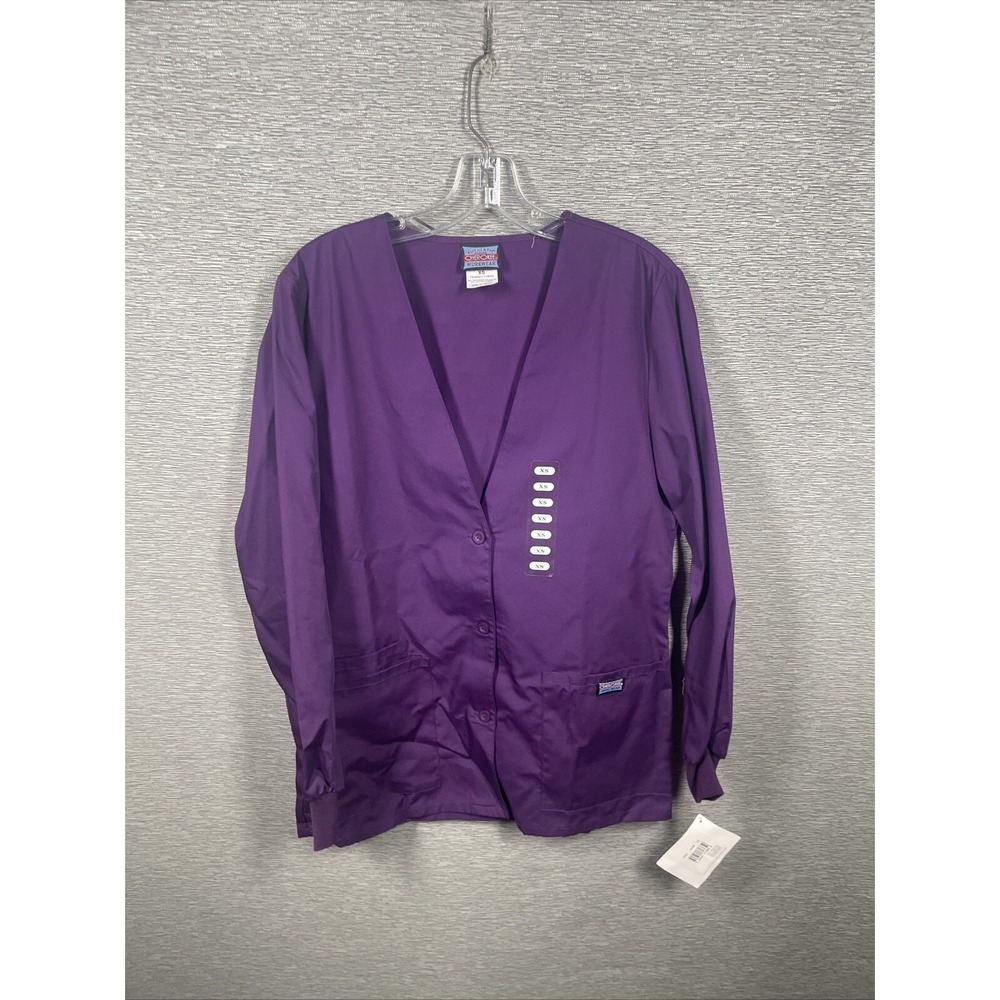 NEW Authentic Cherokee Workwear Purple Women's Scrub Size XS